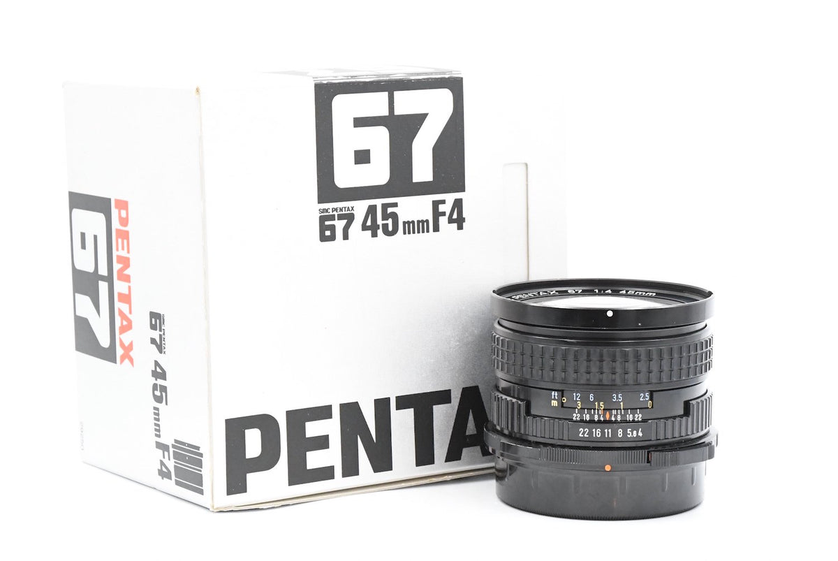 Pentax SMC 67 45mm F4 SN. 8585229 – FILMCAMERA TOKYO