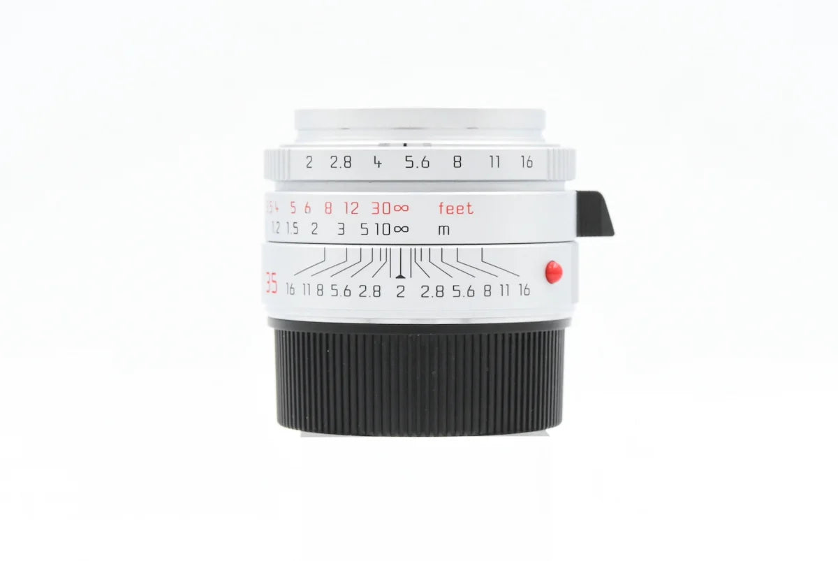 Leica Summicron 35mm F2 ASPH Silver 6Bit SN. 4218293 – FILMCAMERA