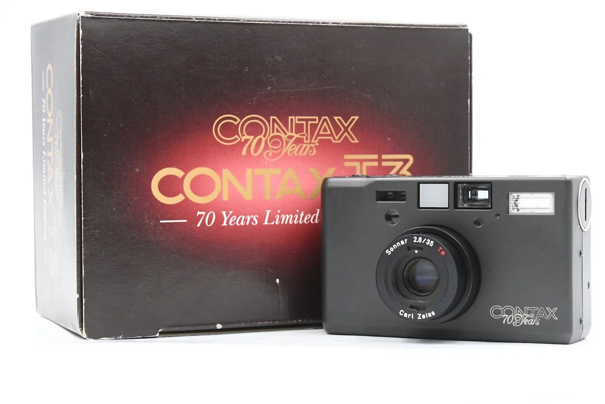 CONTAX T3 チタンブラック Contax T3 Titan Black – FLASHBACK CAMERA