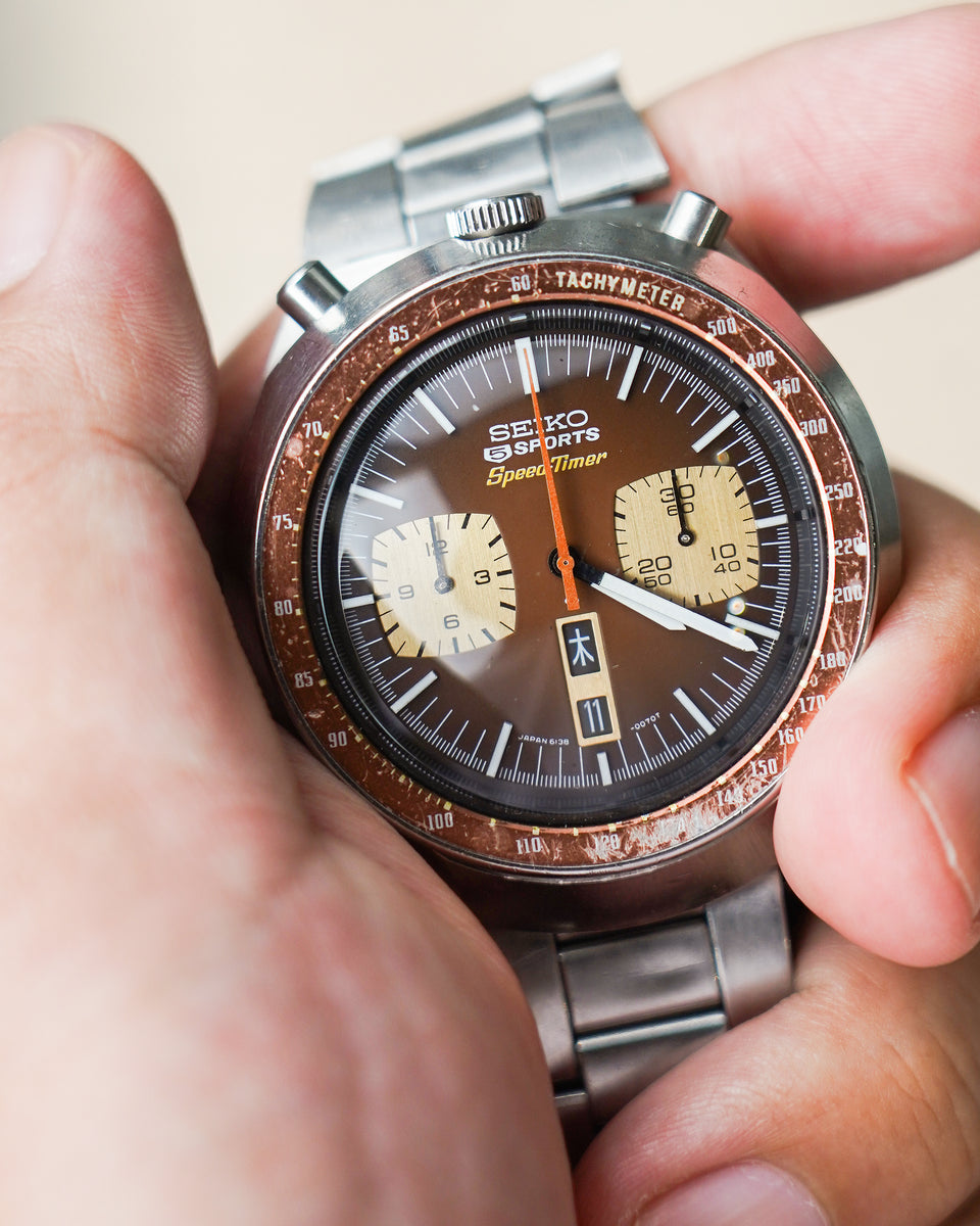 SEIKO Bullhead Speedtimer Ref. 6138-0040 1970s – FILMCAMERA TOKYO