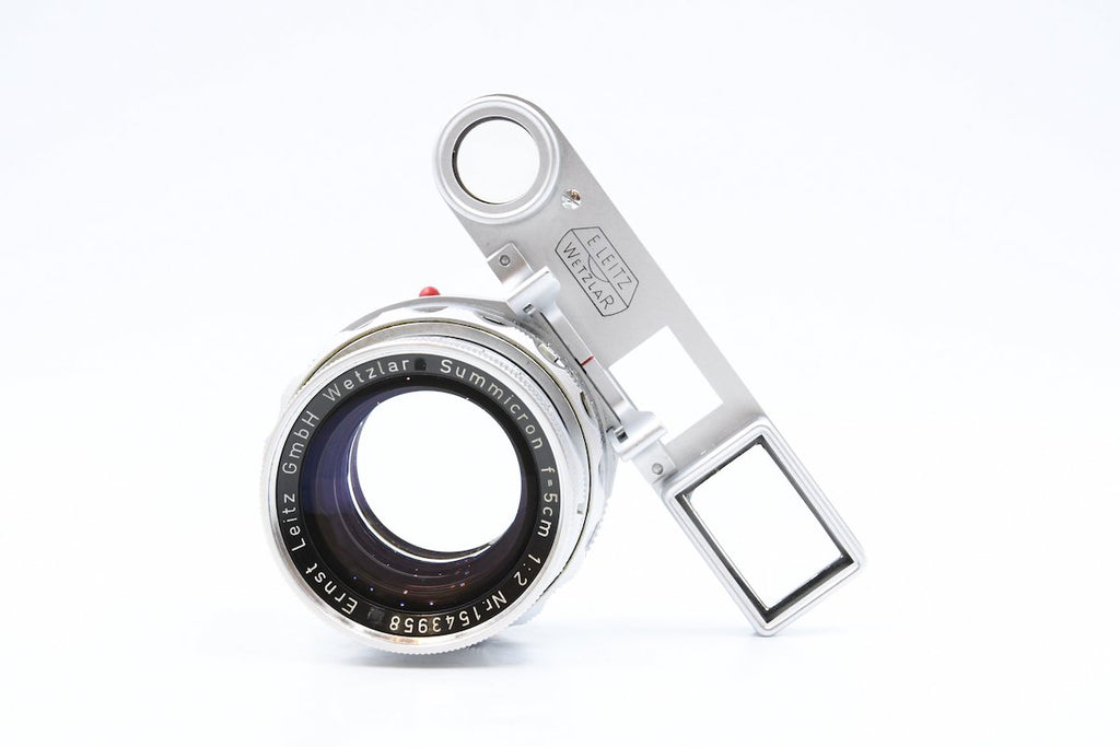 Leica DR Summicron 50mm f2 with close-up goggles SN. 1543958