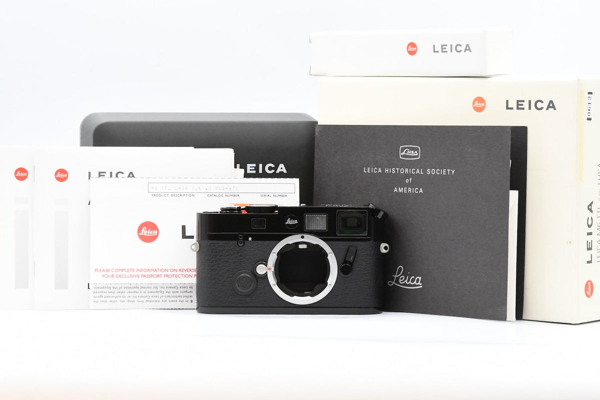 Leica M6 TTL 0.85 LHSA Black Paint SN. 2551406 – FILMCAMERA TOKYO