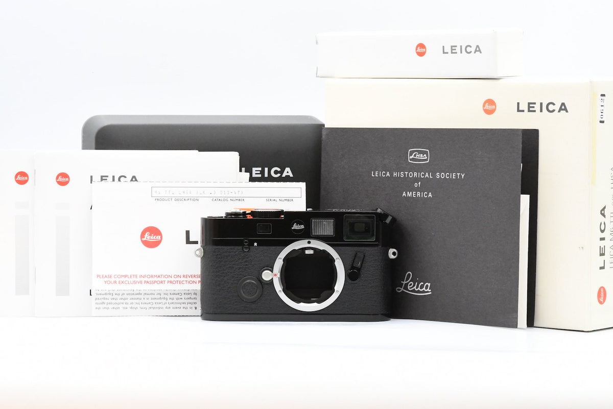 Leica M6 TTL 0.85 LHSA Black Paint SN. 2551406 – FILMCAMERA