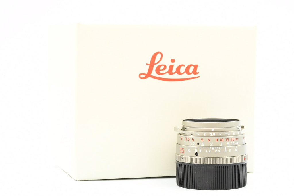 Leica Summilux 35mm F1.4 2nd Titanium SN. 3600417