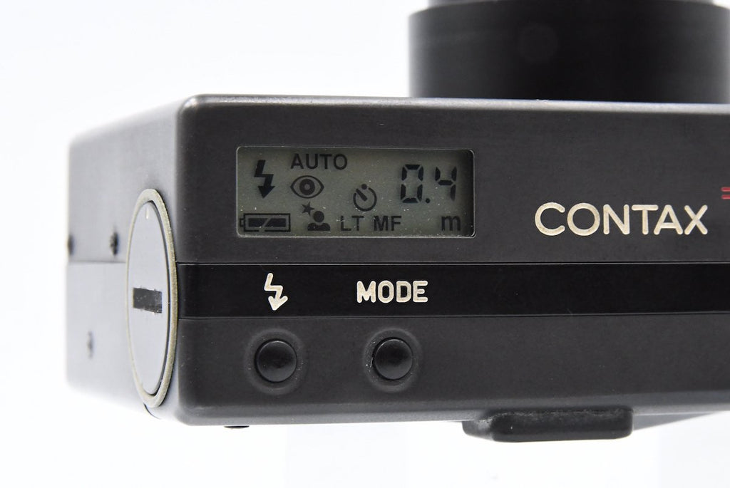 CONTAX T3 Titanium Black Double Teeth SN. 057962