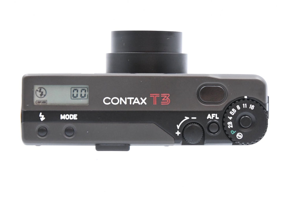 CONTAX T3 Titanium Black Early Model SN. 018351