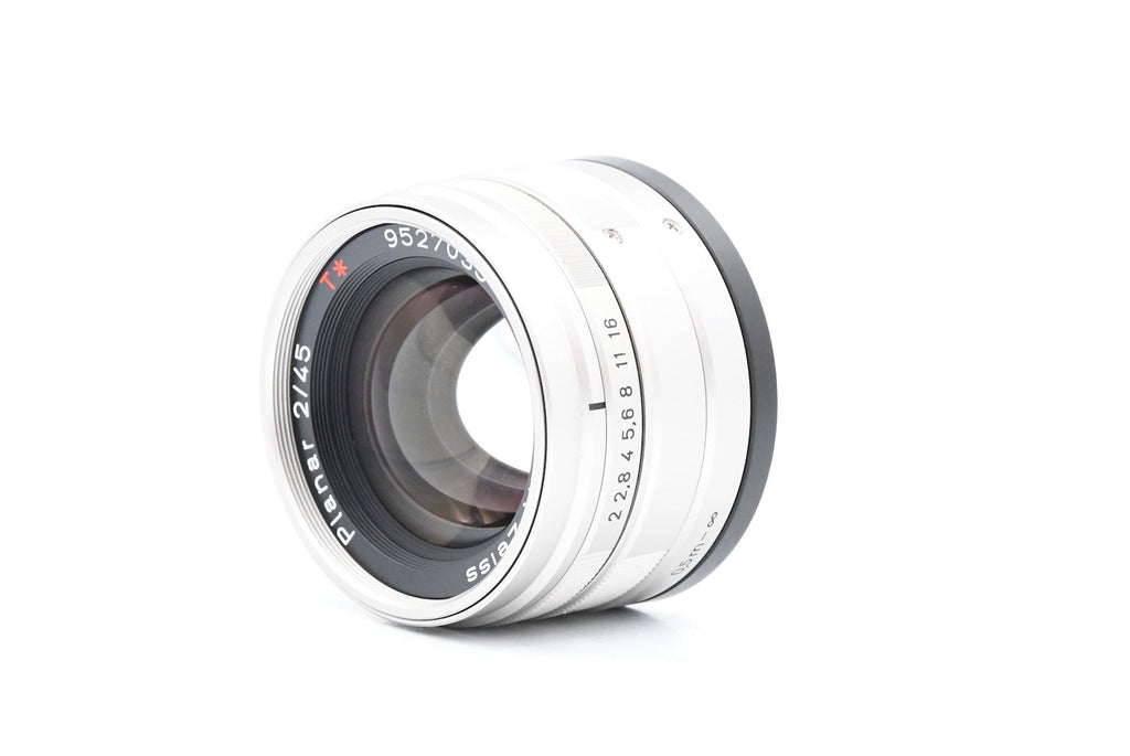 CONTAX Carl Zeiss Planar 45mm F2 T* (G) SN. 9527035