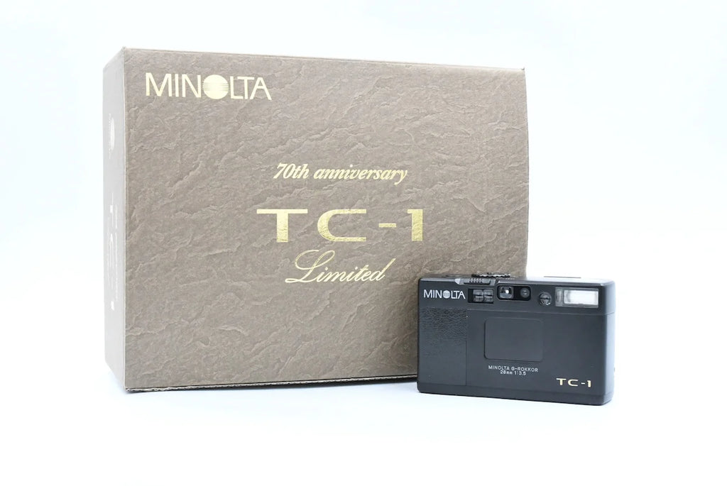Minolta TC-1 70th Anniversary Limited Black SN. 0257