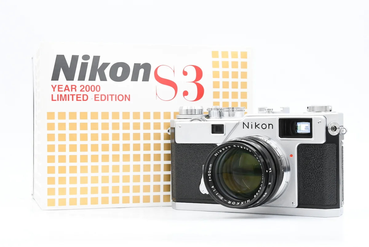 Nikon S3 2000 LIMITED + NIKKOR-S 50mm F1.4 SN. 208054 Nikon S3 2000 LIMITED + NIKKOR-S 50mm F1.4 SN. 208054