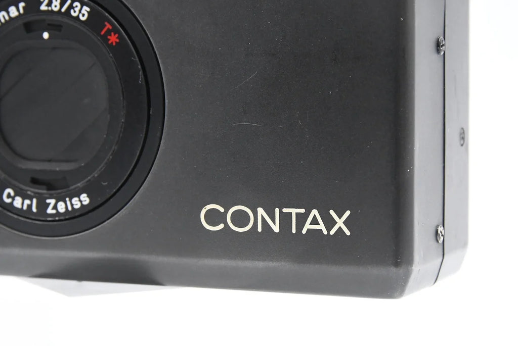 CONTAX T3 Titanium Black Double Teeth SN. 045543