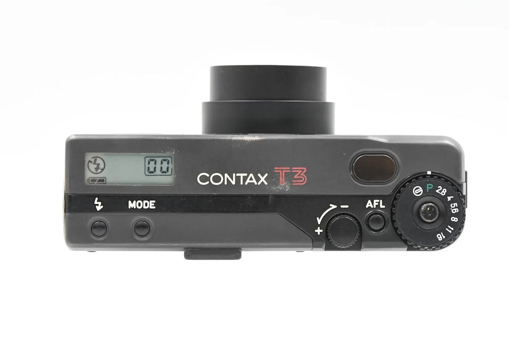 CONTAX T3 Titanium Black Double Teeth SN. 045543