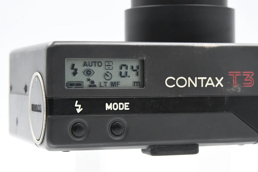 CONTAX T3 Titanium Black Double Teeth SN. 045543