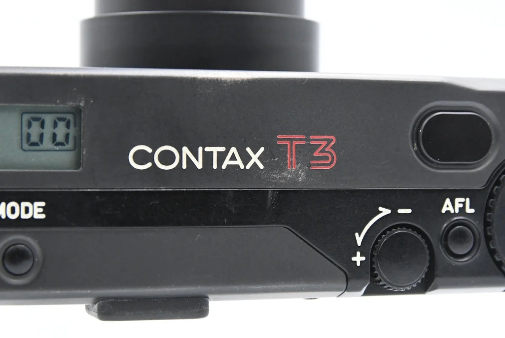 CONTAX T3 Titanium Black Double Teeth SN. 045543