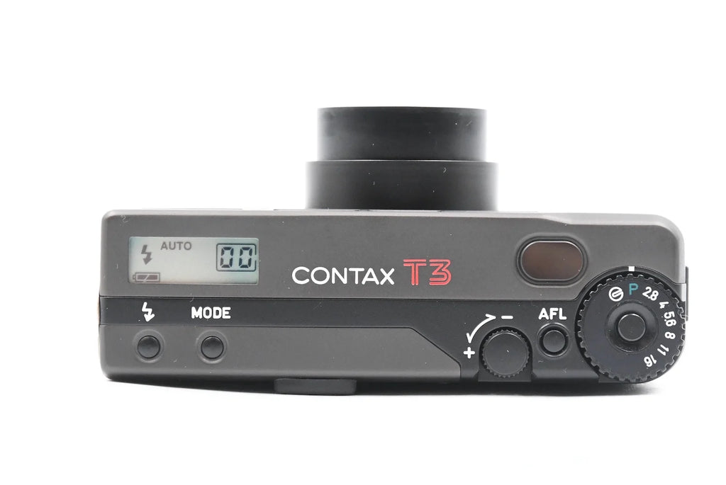 CONTAX T3 Titanium Black Early Model SN. 015576