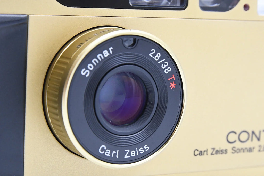 CONTAX T2 Titanium Gold SN. 125374