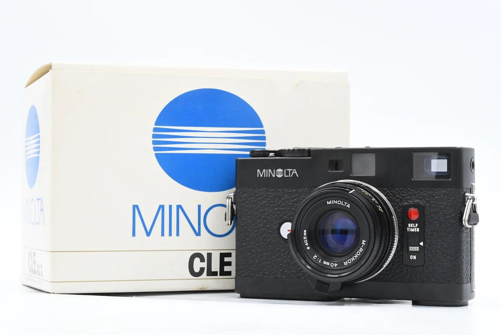 MINOLTA CLE + M-ROKKOR 40mm F2 SN. 1005426