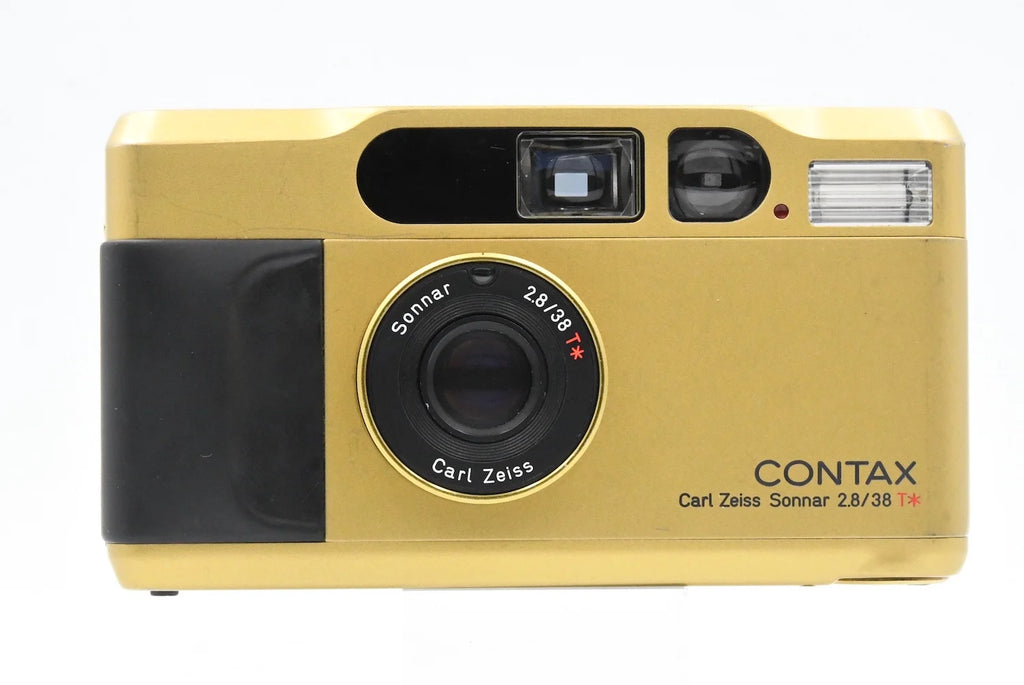 CONTAX T2D Titanium Gold SN. 155436