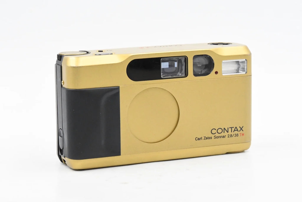 CONTAX T2D Titanium Gold SN. 155436