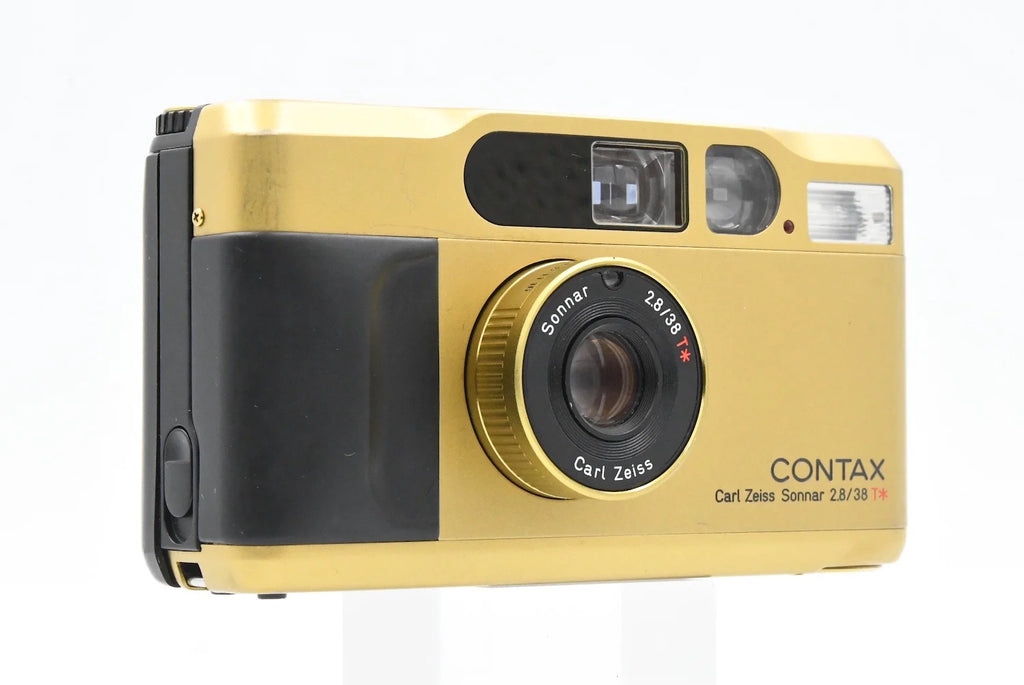 CONTAX T2D Titanium Gold SN. 155436