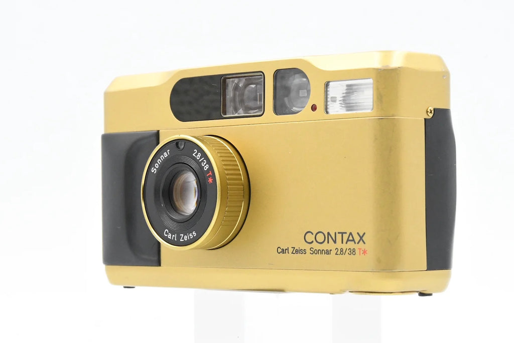 CONTAX T2D Titanium Gold SN. 155436