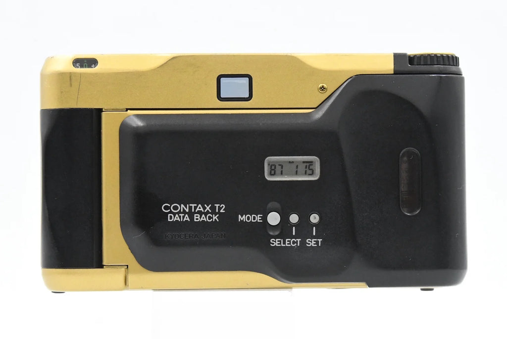 CONTAX T2D Titanium Gold SN. 155436