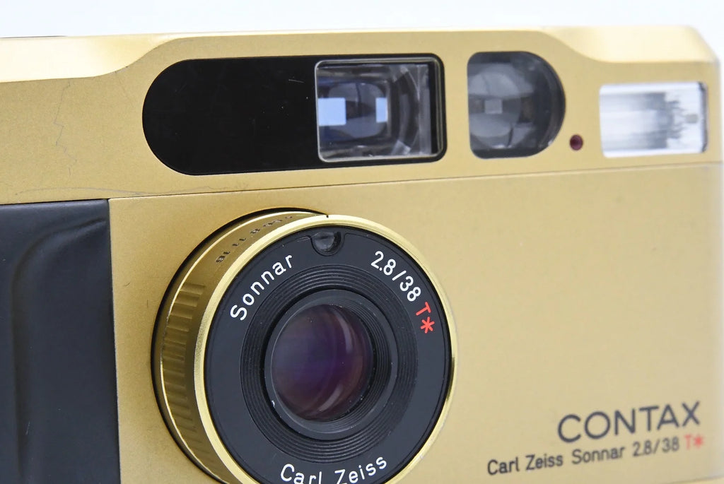 CONTAX T2D Titanium Gold SN. 155436