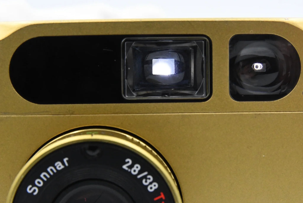 CONTAX T2D Titanium Gold SN. 155436