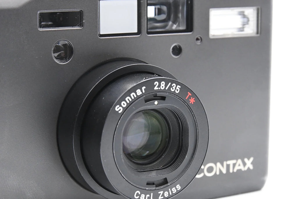 CONTAX T3 Titanium Black Double Teeth SN. 063396