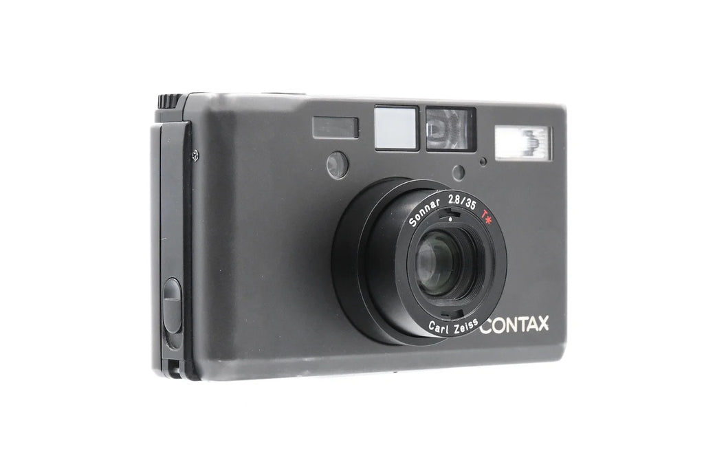 CONTAX T3 Titanium Black Double Teeth SN. 063396