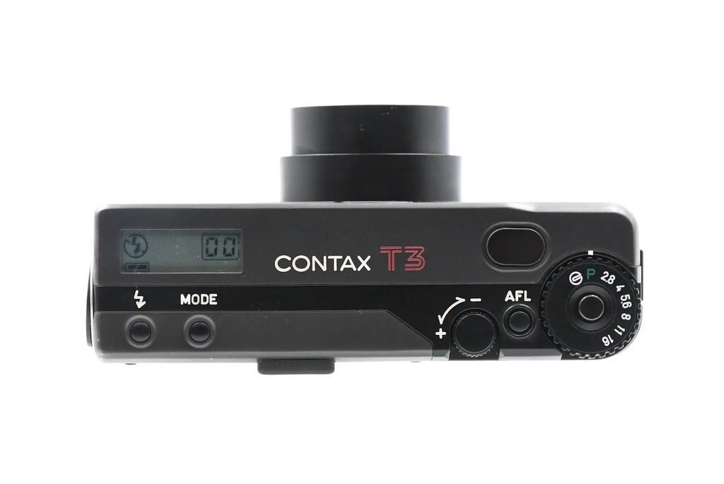 CONTAX T3 Titanium Black Double Teeth SN. 063396