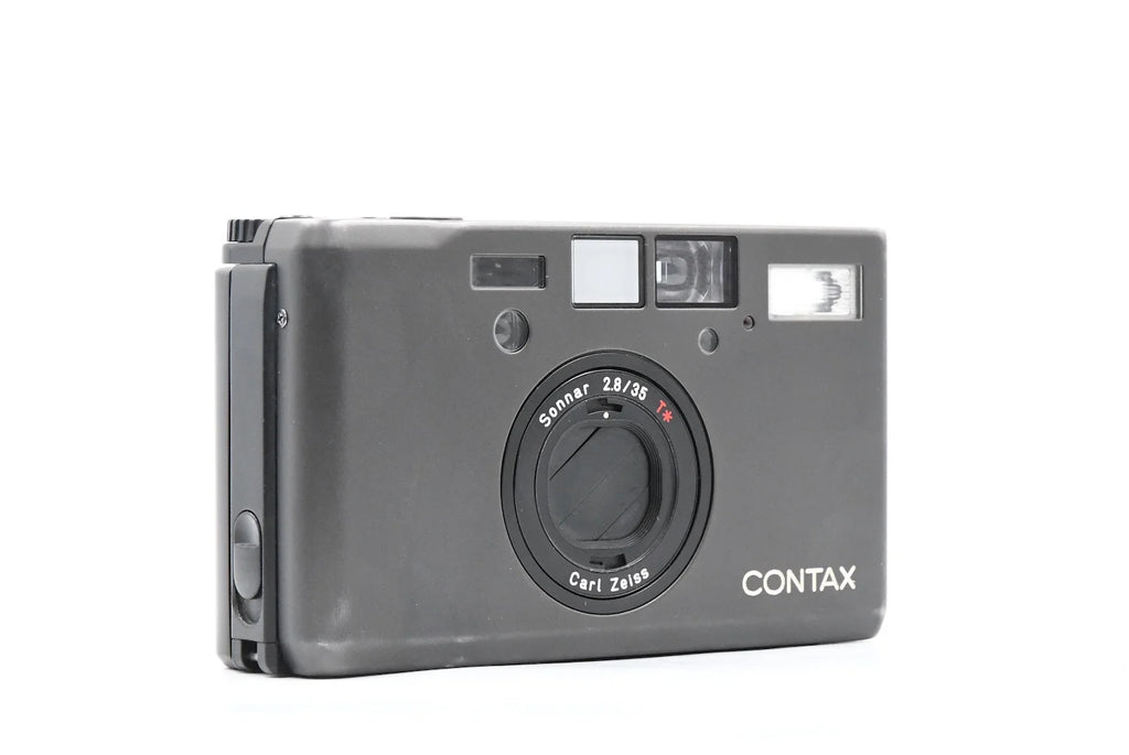 CONTAX T3 Titanium Black Double Teeth SN. 063396