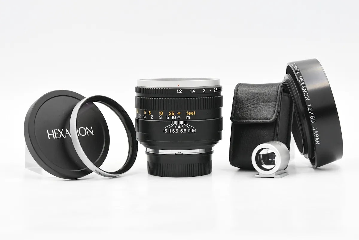 KONICA HEXANON LENS 60mm F1.2 Replica (L) SN.074/800 – FILMCAMERA