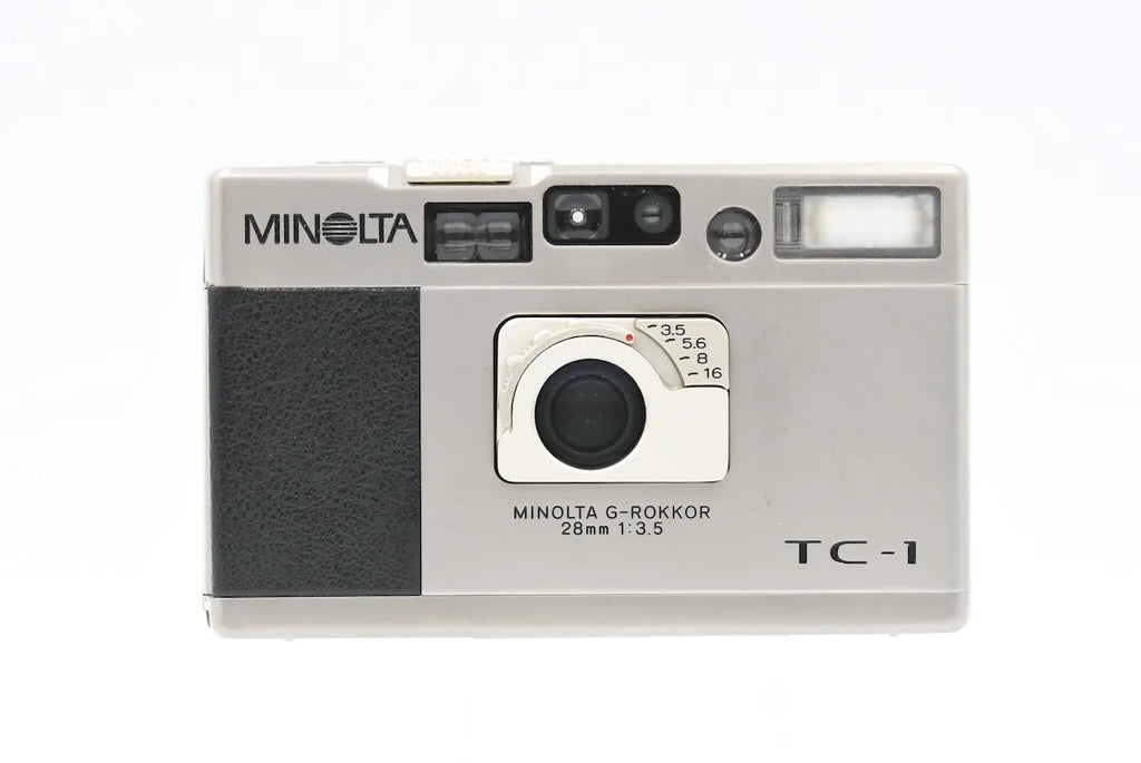 MINOLTA TC-1 / G-ROKKOR 28mm F3.5 SN. 19901068