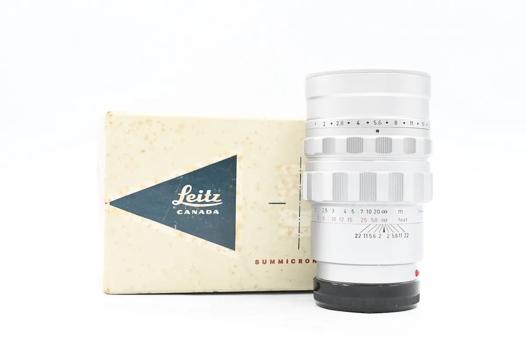 LEICA SUMMICRON 90mm F2 2nd CANADA SN. 1983285