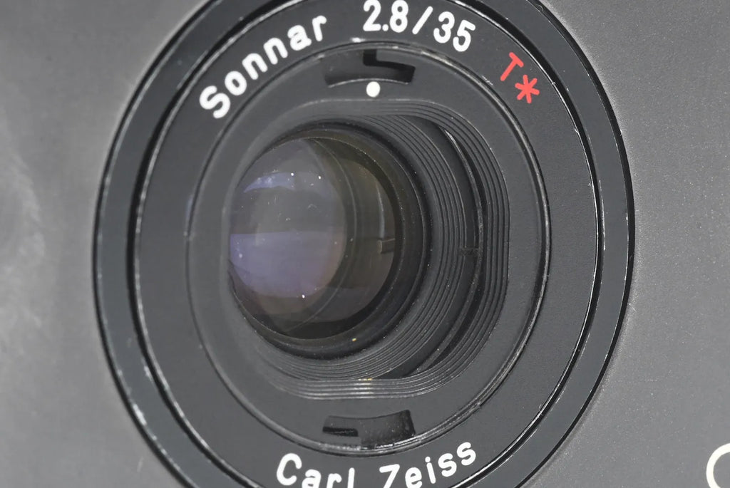 CONTAX T3 Titanium black Double teeth SN. 043412