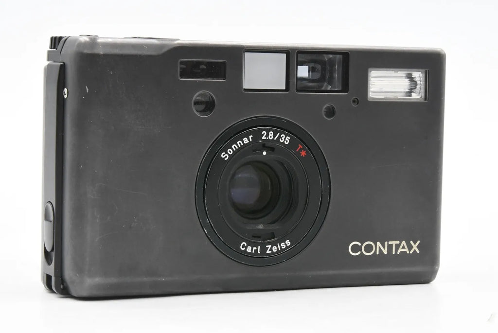 CONTAX T3 Titanium black Double teeth SN. 043412
