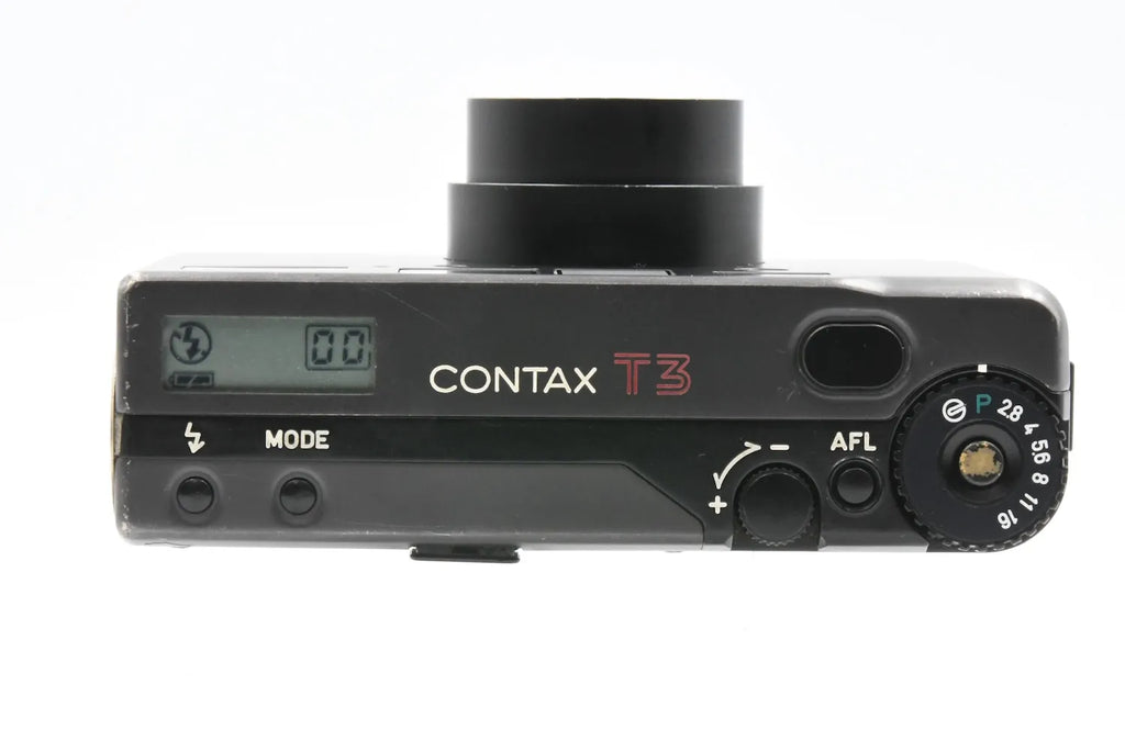 CONTAX T3 Titanium black Double teeth SN. 043412