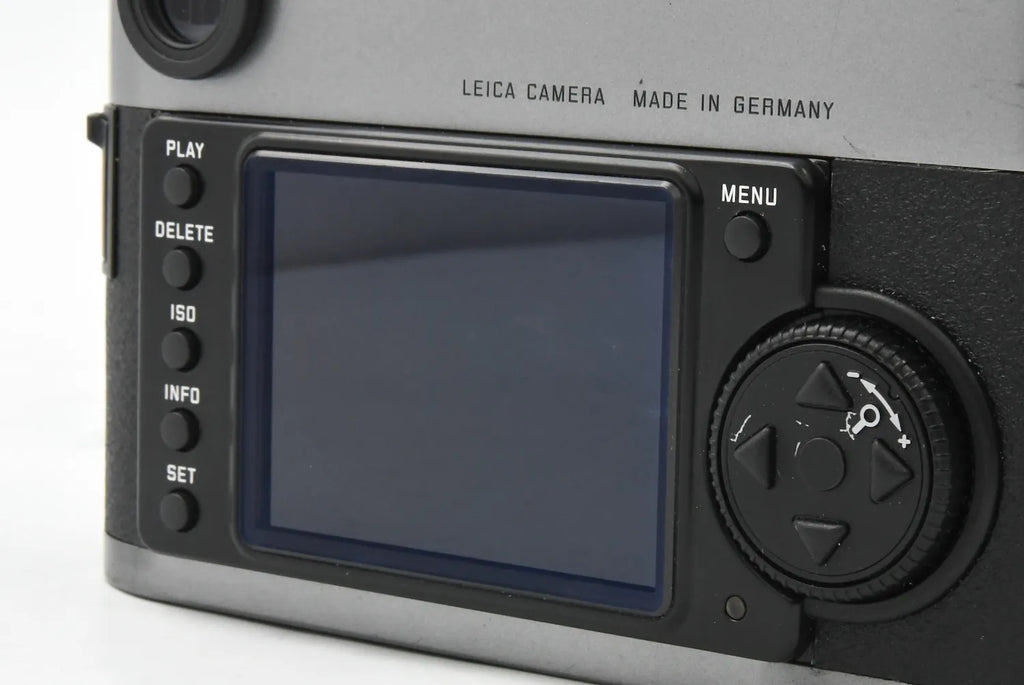Leica M9 Steel Grey (sensor glass-replaced serviced) SN. 3842250