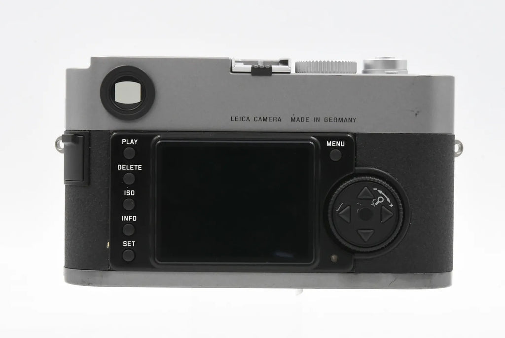 Leica M9 Steel Grey (sensor glass-replaced serviced) SN. 3842250