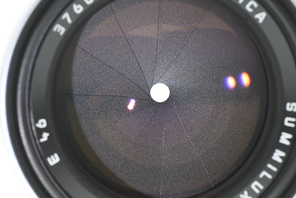 Leica Summilux 50mm F1.4 E46 3rd Silver SN. 3760127