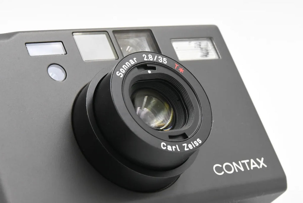 CONTAX T3D Titanium Black Double Teeth SN. 067501