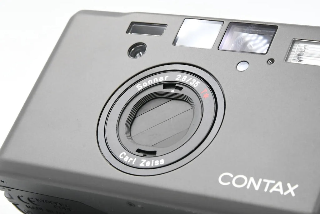 CONTAX T3D Titanium Black Double Teeth SN. 067501