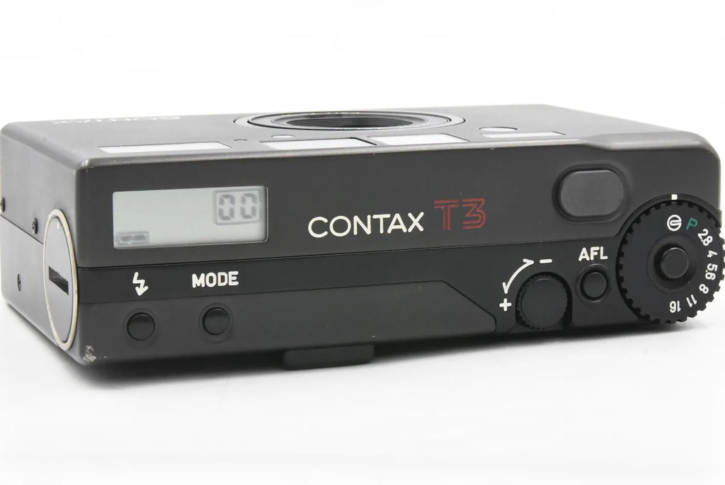 CONTAX T3 Titanium Black Double Teeth SN. 057936