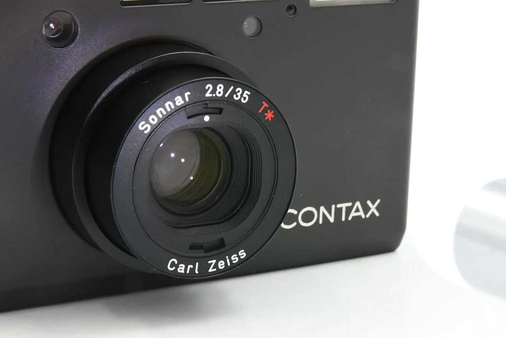 CONTAX T3 Titanium Black Double Teeth SN. 057936