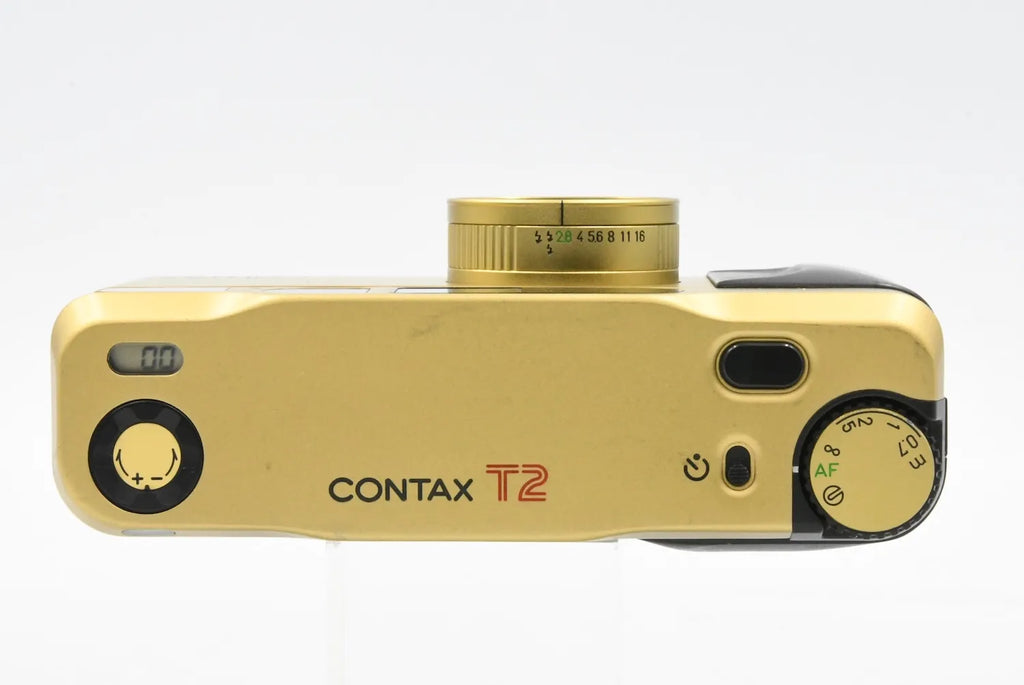 CONTAX T2 Titanium Gold SN. 154497