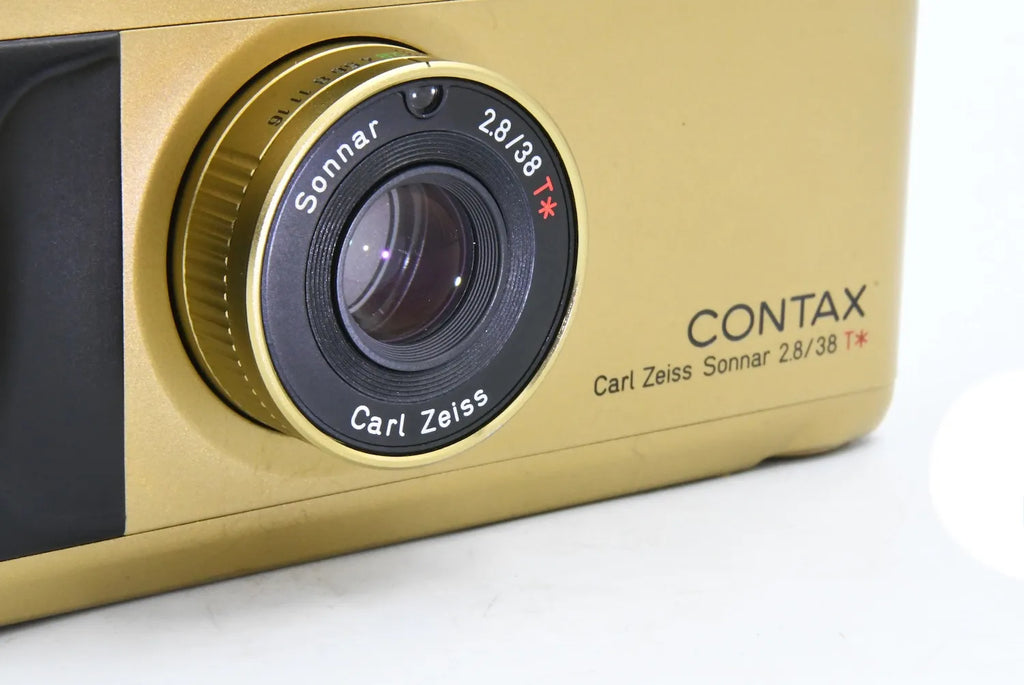 CONTAX T2 Titanium Gold SN. 154497