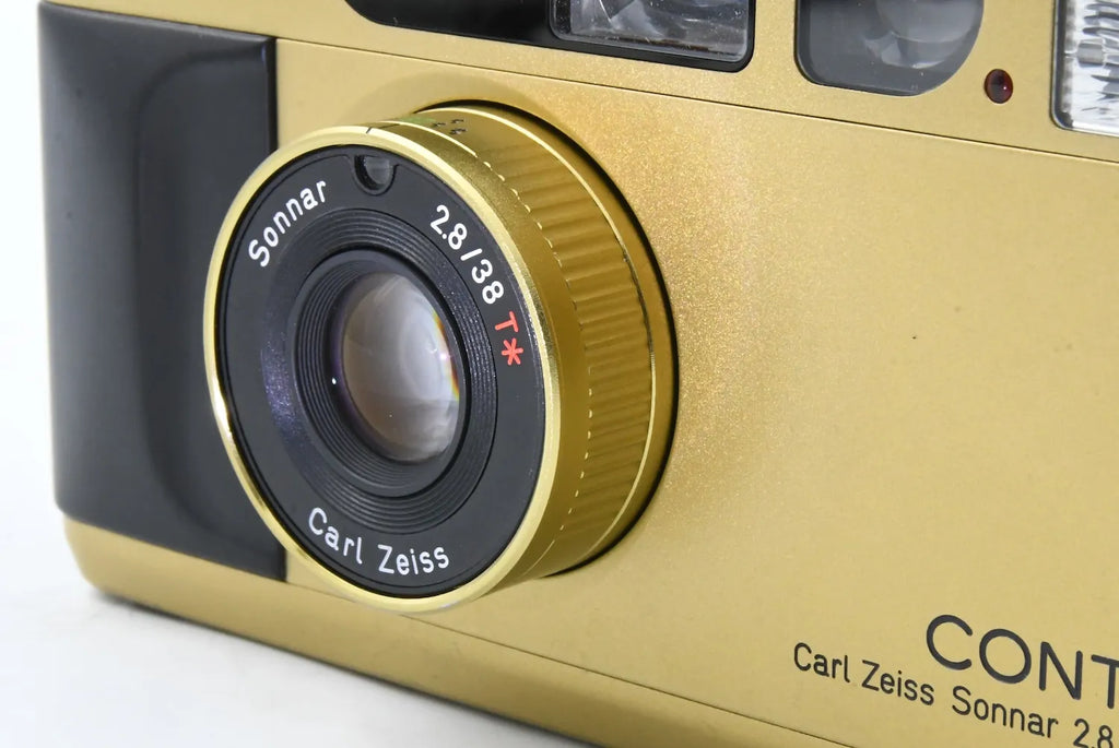 CONTAX T2 Titanium Gold SN. 154497