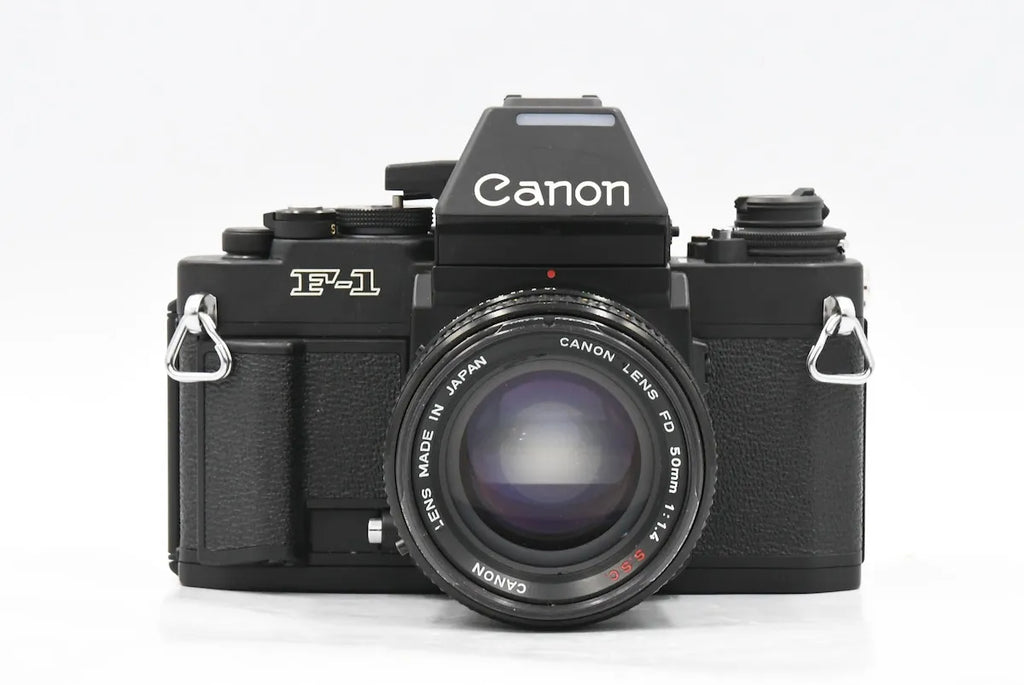 Canon NEW F-1 AE Finder + FD 50mm F1.4 S.S.C. SN. 196031
