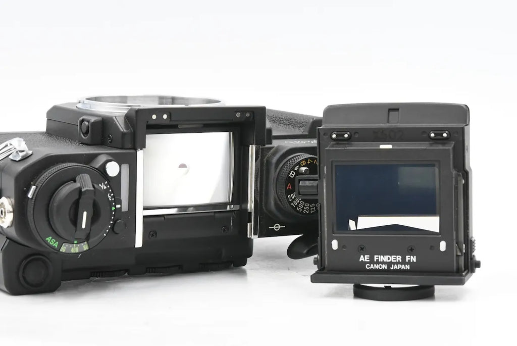Canon NEW F-1 AE Finder + FD 50mm F1.4 S.S.C. SN. 196031