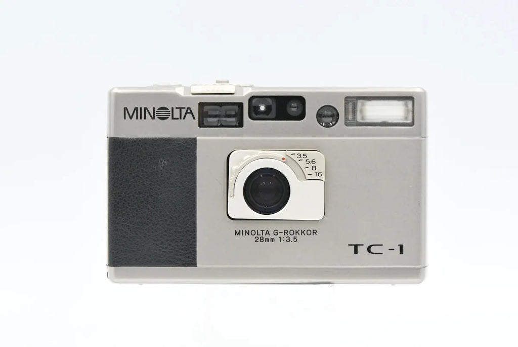 MINOLTA TC-1 / G-ROKKOR 28mm F3.5 SN. 13001168